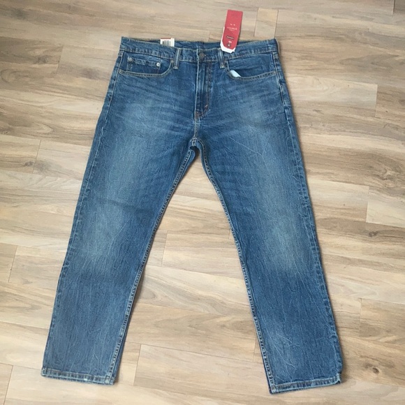 Relist 5/10❌ NWT Levi’s 502 regular taper with 2 way stretch jean size 34 x 30 - Picture 3 of 17